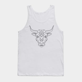 Tribal bull Tank Top